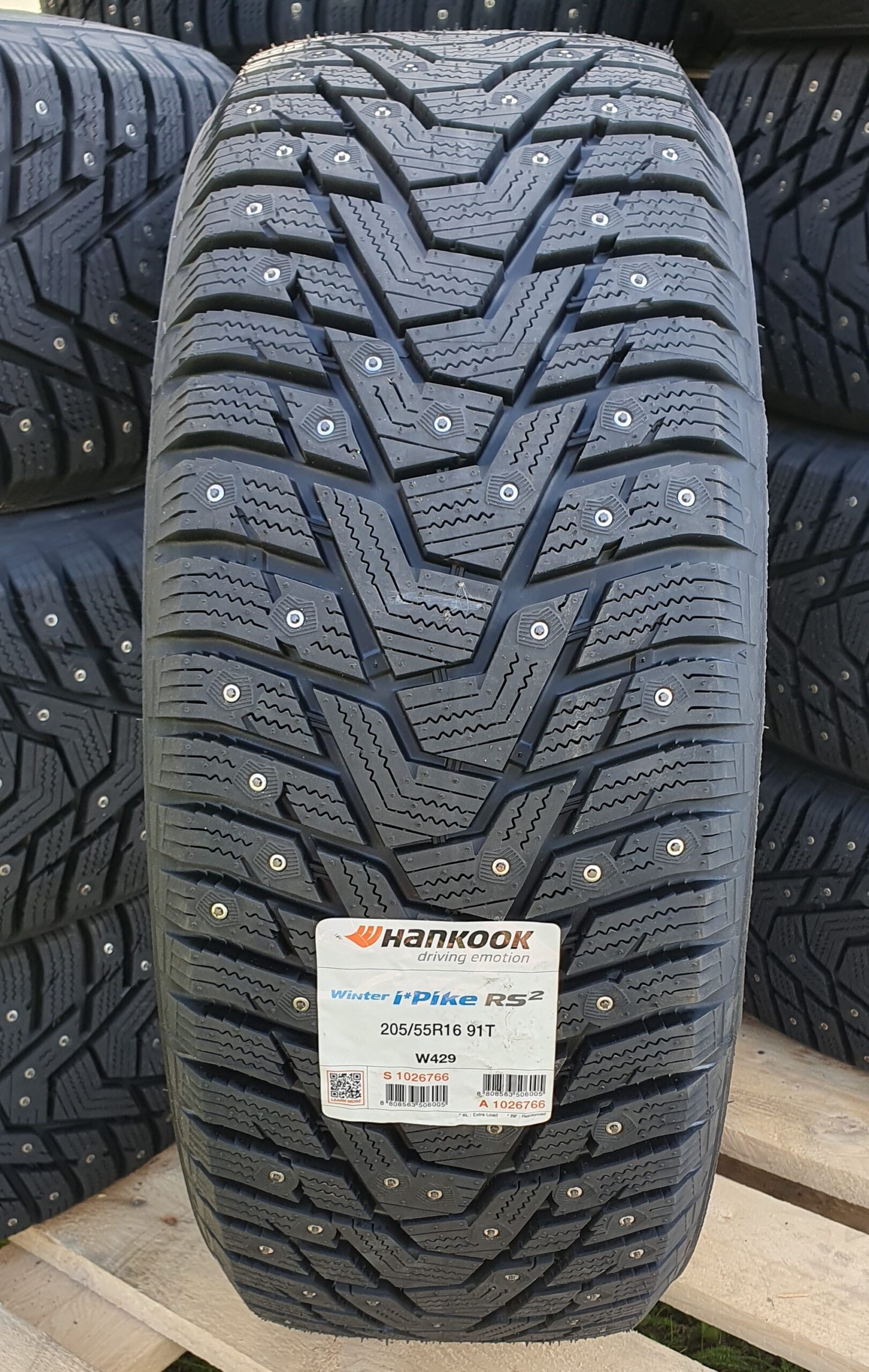 205/55R16 Hankook I*Pike RS2 (W429) 91T DOT2024